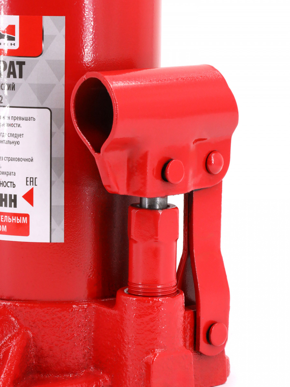 Домкрат гидравлический 12т. с перепускным клапаном (высота мин/макс 210/395мм) 