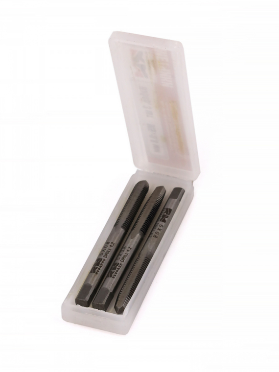 Метчики метрические M5×0,8мм (набор 3 шт. ) 