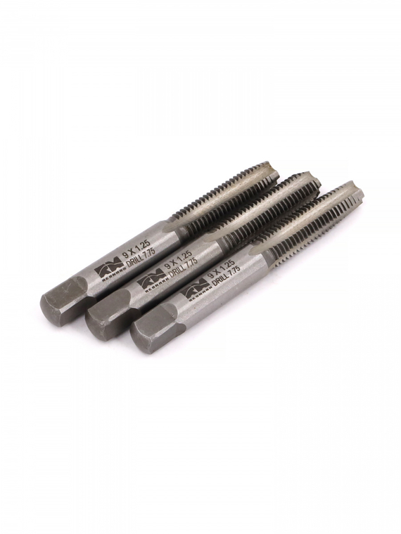 Метчики метрические M9×1,25мм (набор 3 шт. ) 