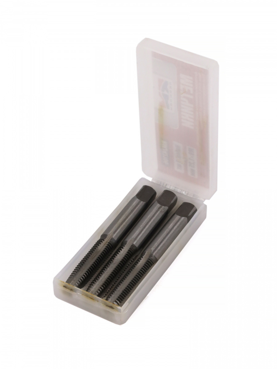 Метчики метрические M9×1,25мм (набор 3 шт. ) 