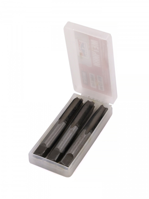 Метчики метрические M10×1,0мм (набор 3 шт.) 