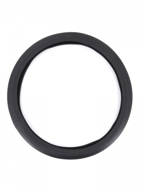 Оплетка руля RedMark экокожа, М размер, перфорированная черный