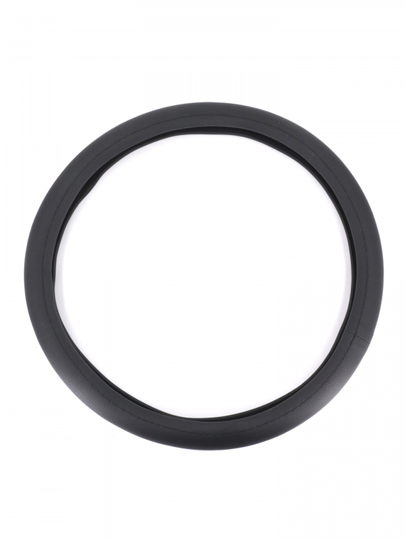 Оплетка руля RedMark экокожа, М размер, черный