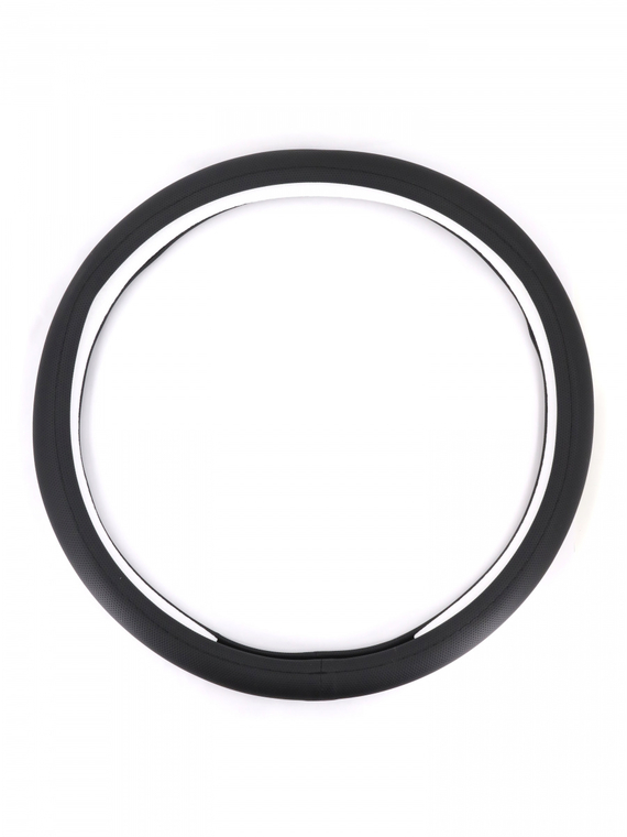 Оплетка руля RedMark экокожа, XL размер, перфорированная черный