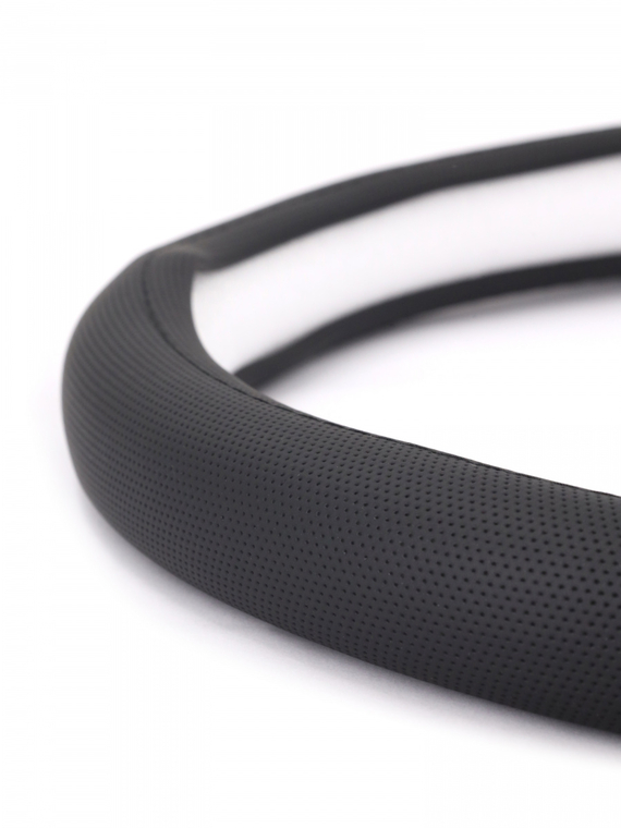 Оплетка руля RedMark экокожа, XL размер, перфорированная черный