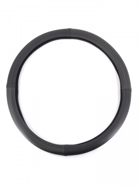 Оплетка руля RedMark комб. экокожа, XL размер, карбон-глад.черный