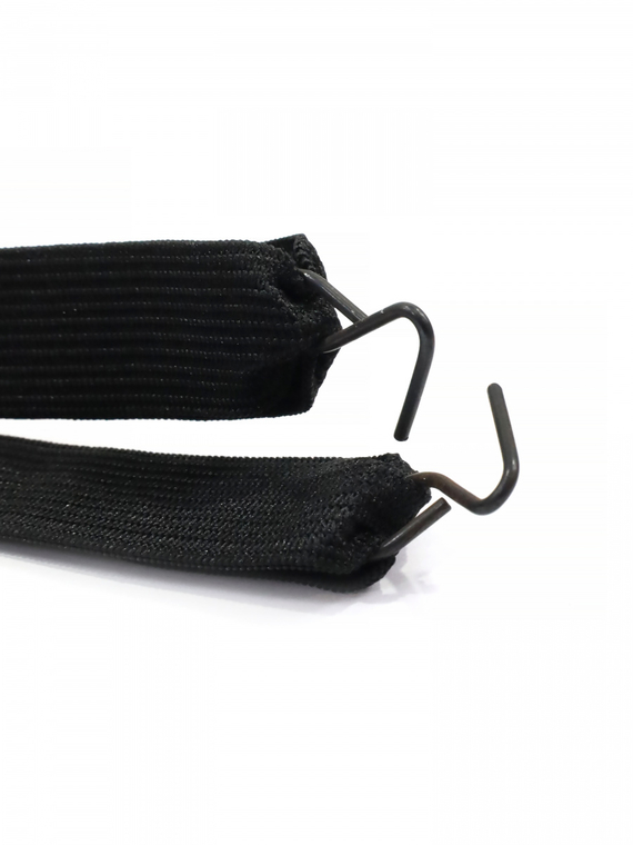 Накидка защитная на спинку сиденья экокожа ромб черный/красный RedMark