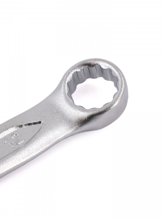 Ключ гаечный комбинированный 12х12 мм (холодный штамп) CR-V 