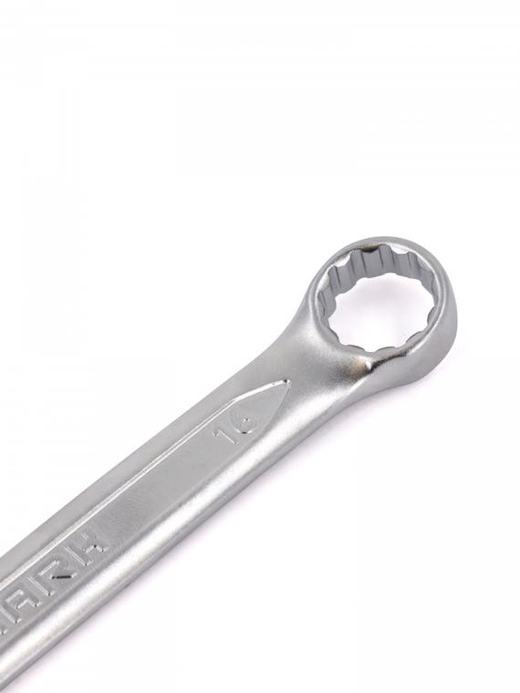 Ключ гаечный комбинированный 16х16 мм (холодный штамп) CR-V 