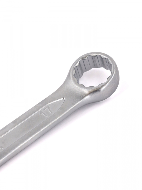 Ключ гаечный комбинированный 17х17 мм (холодный штамп) CR-V 
