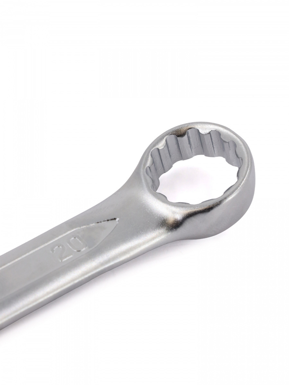 Ключ гаечный комбинированный 20х20 мм (холодный штамп) CR-V 