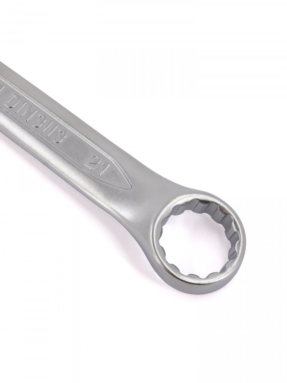 Ключ гаечный комбинированный 21х21 мм (холодный штамп) CR-V 