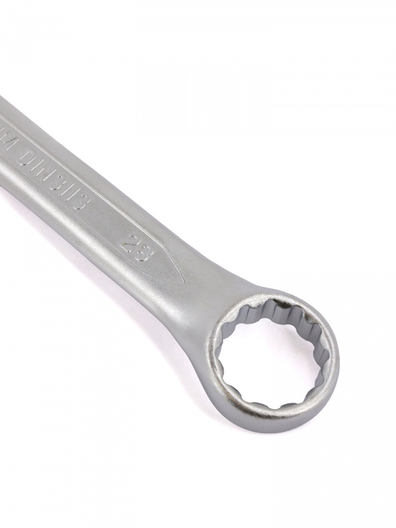Ключ гаечный комбинированный 28х28 мм (холодный штамп) CR-V 
