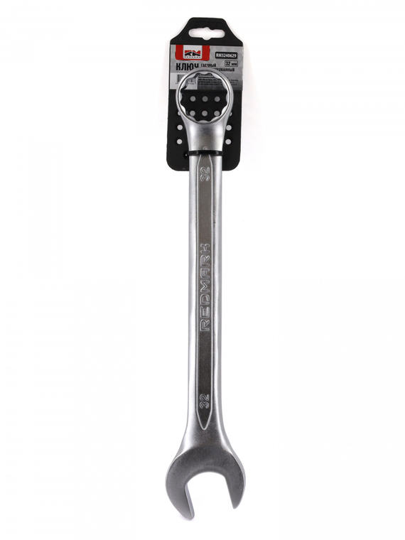 Ключ гаечный комбинированный 32х32 мм (холодный штамп) CR-V 