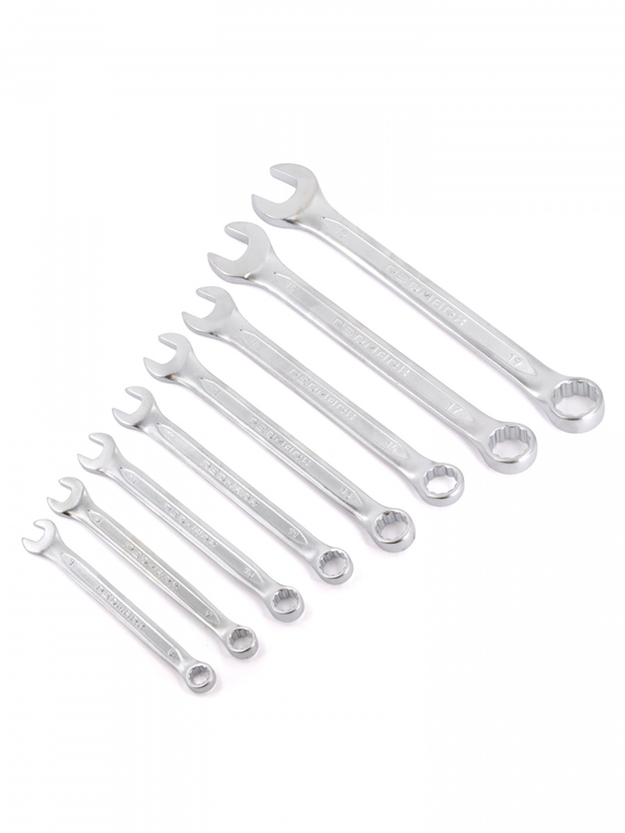 Набор ключей комбинированных 8 шт. (кт.) (8,9,10,11,13,14,17,19 мм) (холодный штамп) CR-V 