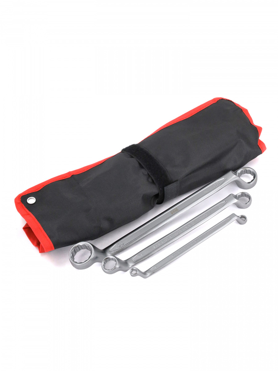 Набор ключей накидных 8 шт. (6x7- 20x22 мм) (холодный штамп) CR-V 