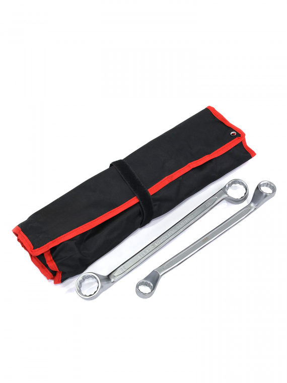 Набор ключей накидных 12 шт.(6х7 - 30х32 мм) (холодный штамп) CR-V 