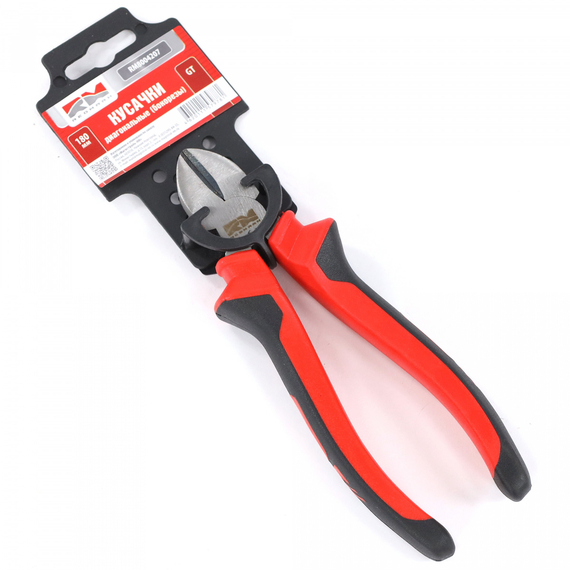 Кусачки диагональные (бокорезы) 180 мм серия GT