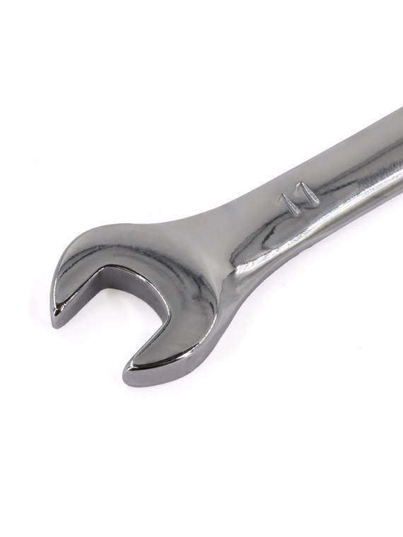 Ключ гаечный комбинированный трещоточный 11х11 мм Redmark