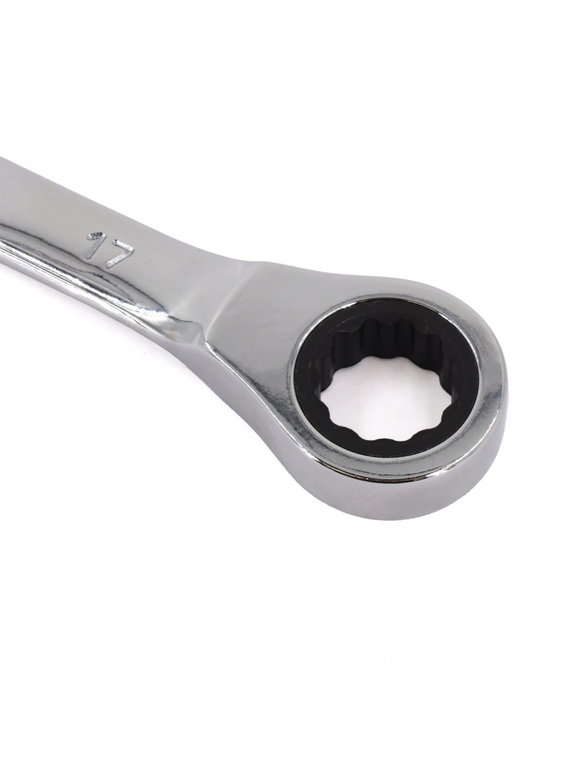 Ключ гаечный комбинированный трещоточный 17х17 мм Redmark