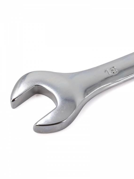 Ключ гаечный комбинированный трещоточный 18х18 мм Redmark