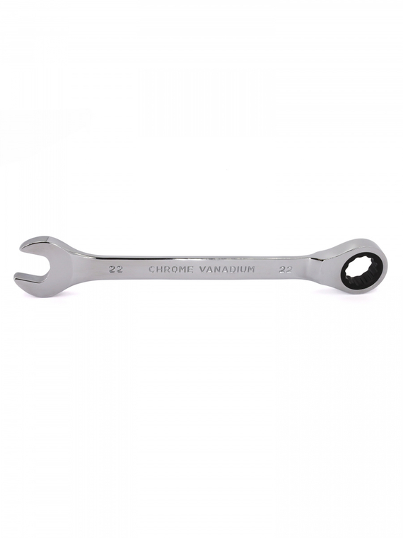 Ключ гаечный комбинированный трещоточный 22х22 мм Redmark