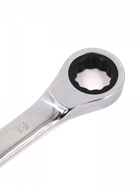 Набор ключей комбинированных трещоточных 12 шт (8,9,10,11,12,13,14, 15,16,17,18,19 ) холдер  Redmark