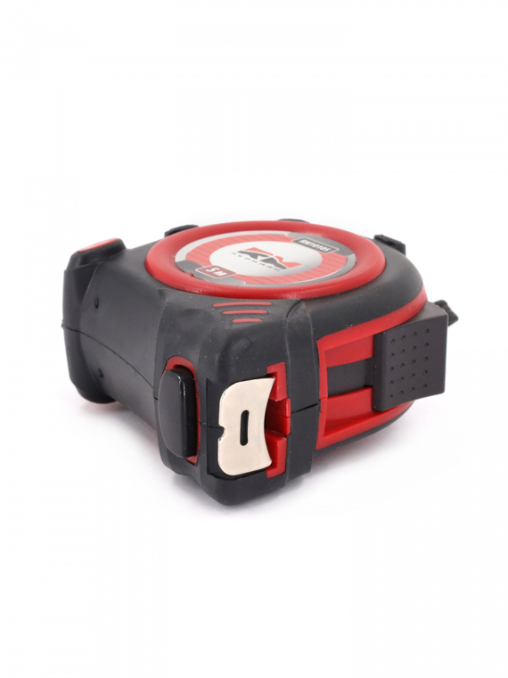 Рулетка в обрезиненном корпусе 5м RedMark