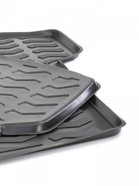 Коврик в багажник Chery Tiggo 7 PRO (2021-) (докатка) (полиуретан) 