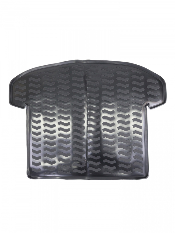 Коврик в багажник Chery Tiggo 8/8 PRO(2018-) багажник (3-ий ряд сложен) (полиуретан) 