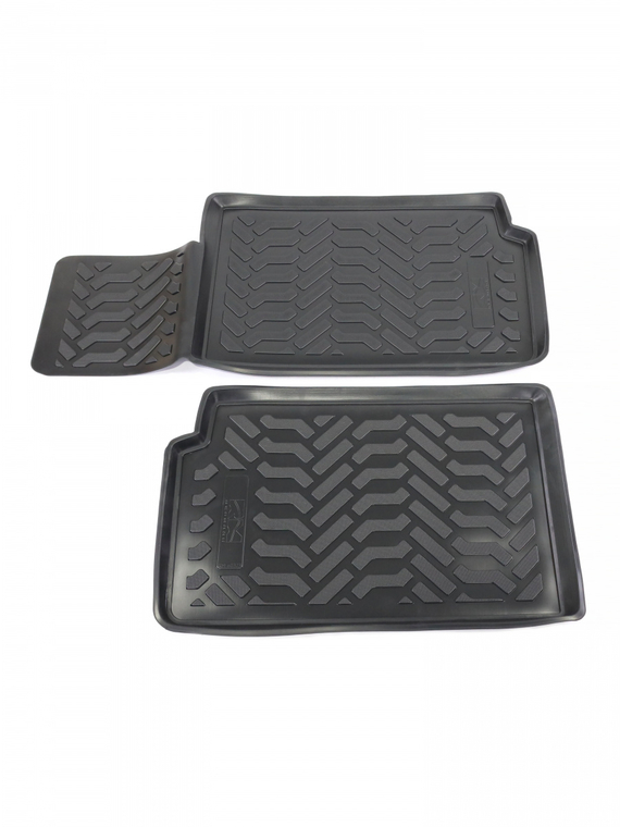 Коврики внутрисалонные Chery Tiggo 8/8 PRO(2018-) (3D с подпятником) (полиуретан) 