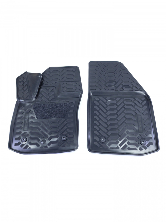 Коврики внутрисалонные Geely Tugella (FY11) (2020- ) (3D с подпят.) (крепеж) (полиуретан) 