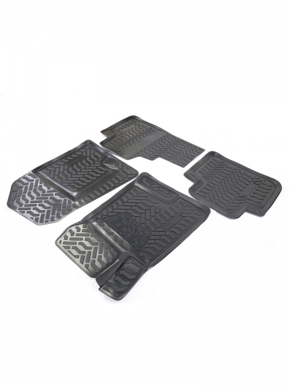 Коврики внутрисалонные Haval F7/F7X (2019-) (3D с подпятником) (полиуретан) 