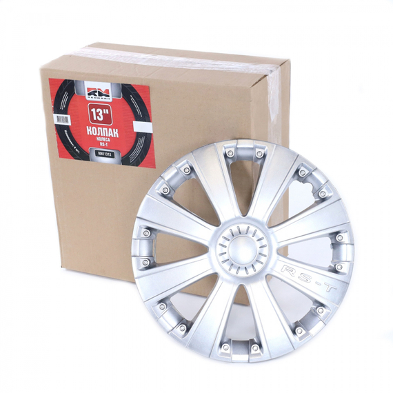 Колпак колеса R13 RS-T (пруж) кт 4 шт.(2+2) в коробке REDMARK