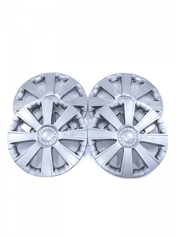 Колпак колеса R15 RS-T (пруж) кт 4 шт. (2+2) в коробке REDMARK