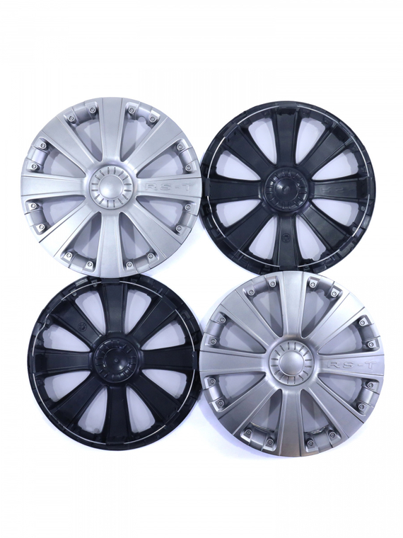 Колпак колеса R15 RS-T (пруж) кт 4 шт. (2+2) в коробке REDMARK