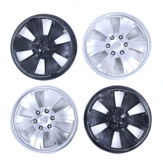 Колпак колеса R15 Бест (пруж) кт 4 шт. (2+2) в коробке REDMARK