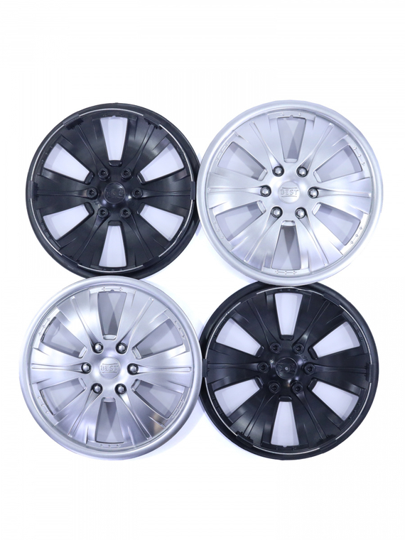 Колпак колеса R15 Бест (пруж) кт 4 шт. (2+2) в коробке REDMARK