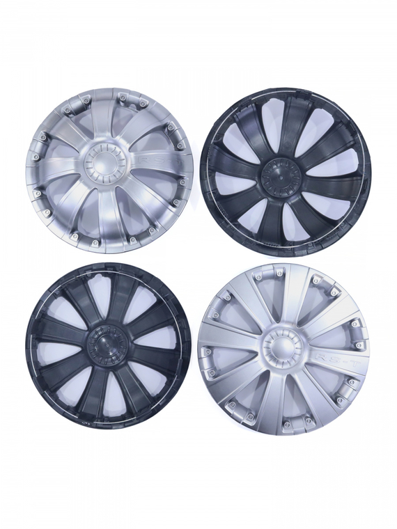 Колпак колеса R16 RS-T иномарки (пруж) кт 4 шт.(2+2) в коробке REDMARK