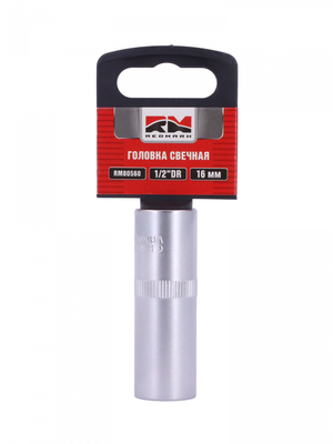 Головка свечная 1/2" 6 гр 16 мм RedMark