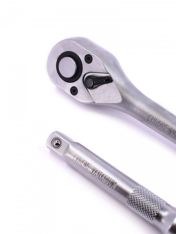 Набор головок c трещеткой 1/2