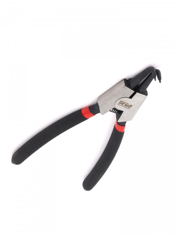 Съемник наружных стопорных колец загнутый 160 мм 