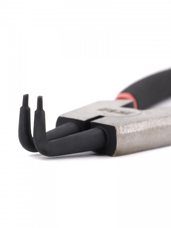 Съемник наружных стопорных колец загнутый 160 мм 