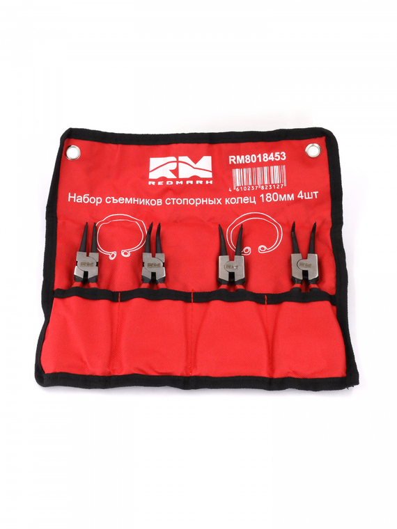 Набор съемников стопорных колец 180 мм  (4 шт.) 