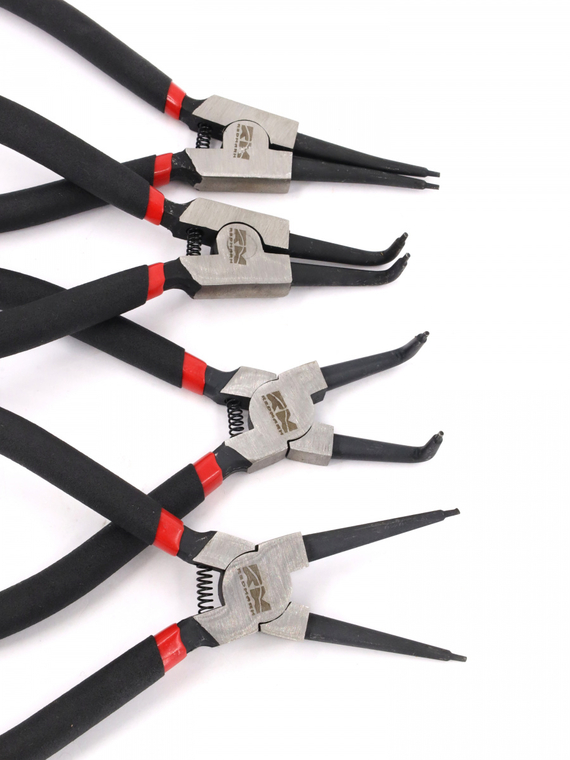 Набор съемников стопорных колец 180 мм  (4 шт.) 