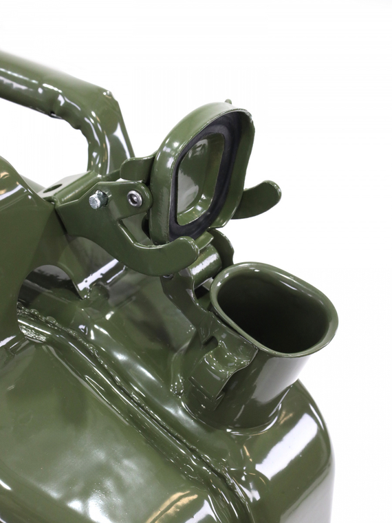 Канистра 20 л металлическая под ГСМ (зеленая) 