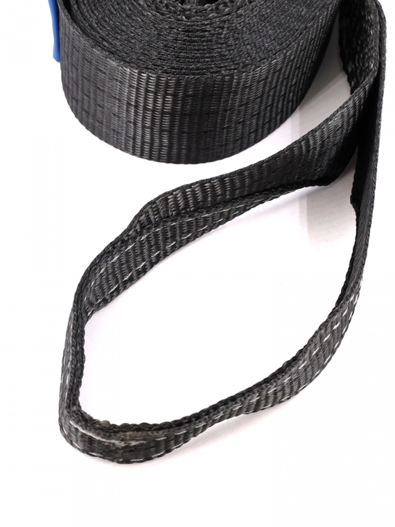 Трос буксировочный лента (4,5 м 12 т.) петля/петля (пакет) 