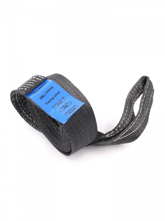 Трос буксировочный лента (6 м 8 т.) петля/петля (пакет) 