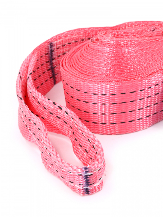 Трос буксировочный лента (5 м 3 т.) петля/петля (пакет) 