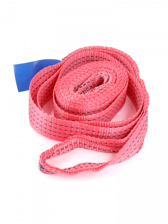 Трос буксировочный лента (5 м 3 т.) петля/петля (пакет) 